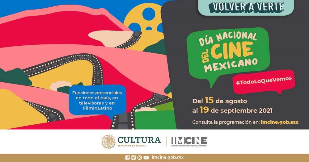 Con 58 títulos celebra IMCINE el Día Nacional del Cine Mexicano 2021