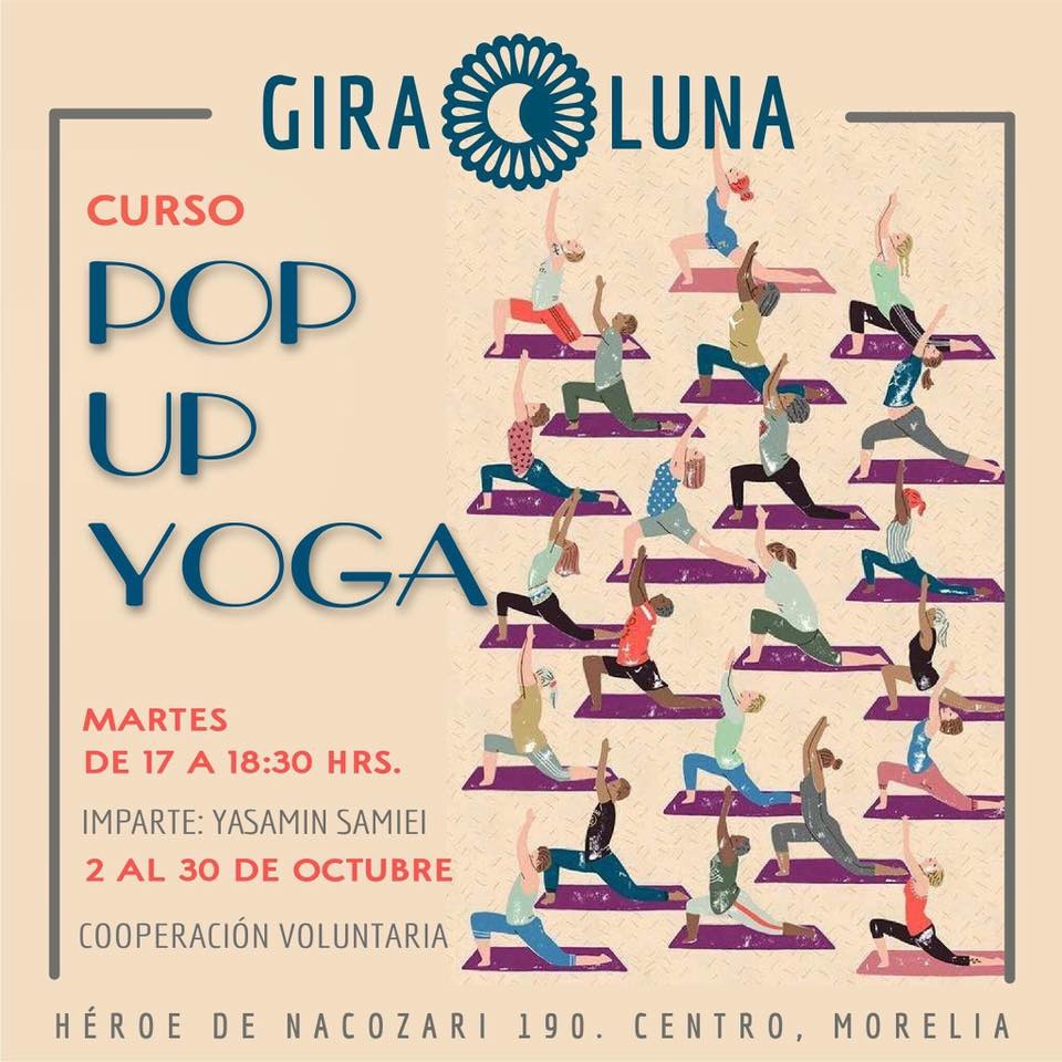 Sigue el curso de “Pop up yoga”
