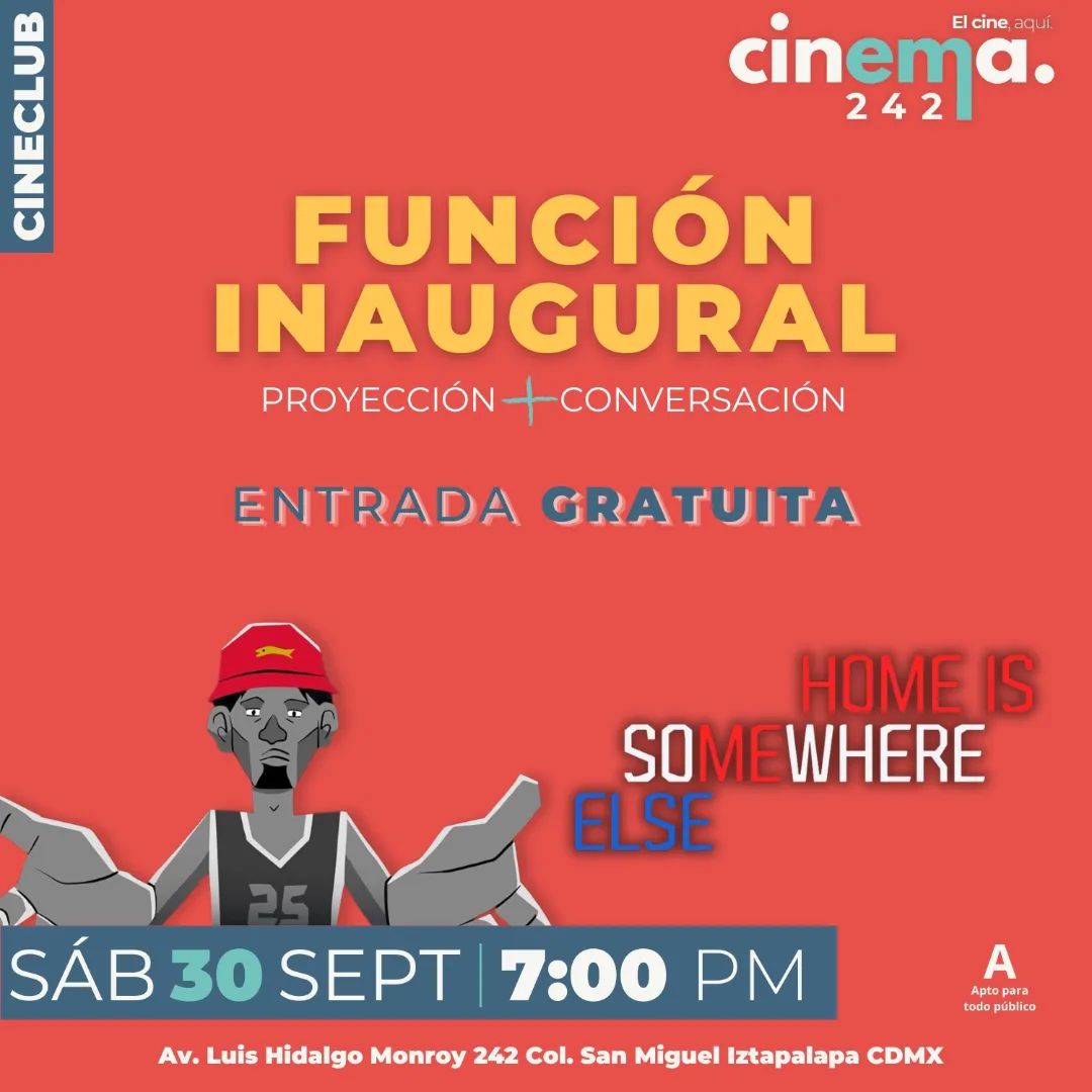 Cinema 242: El nuevo Cineclub de la alcaldía Iztapalapa