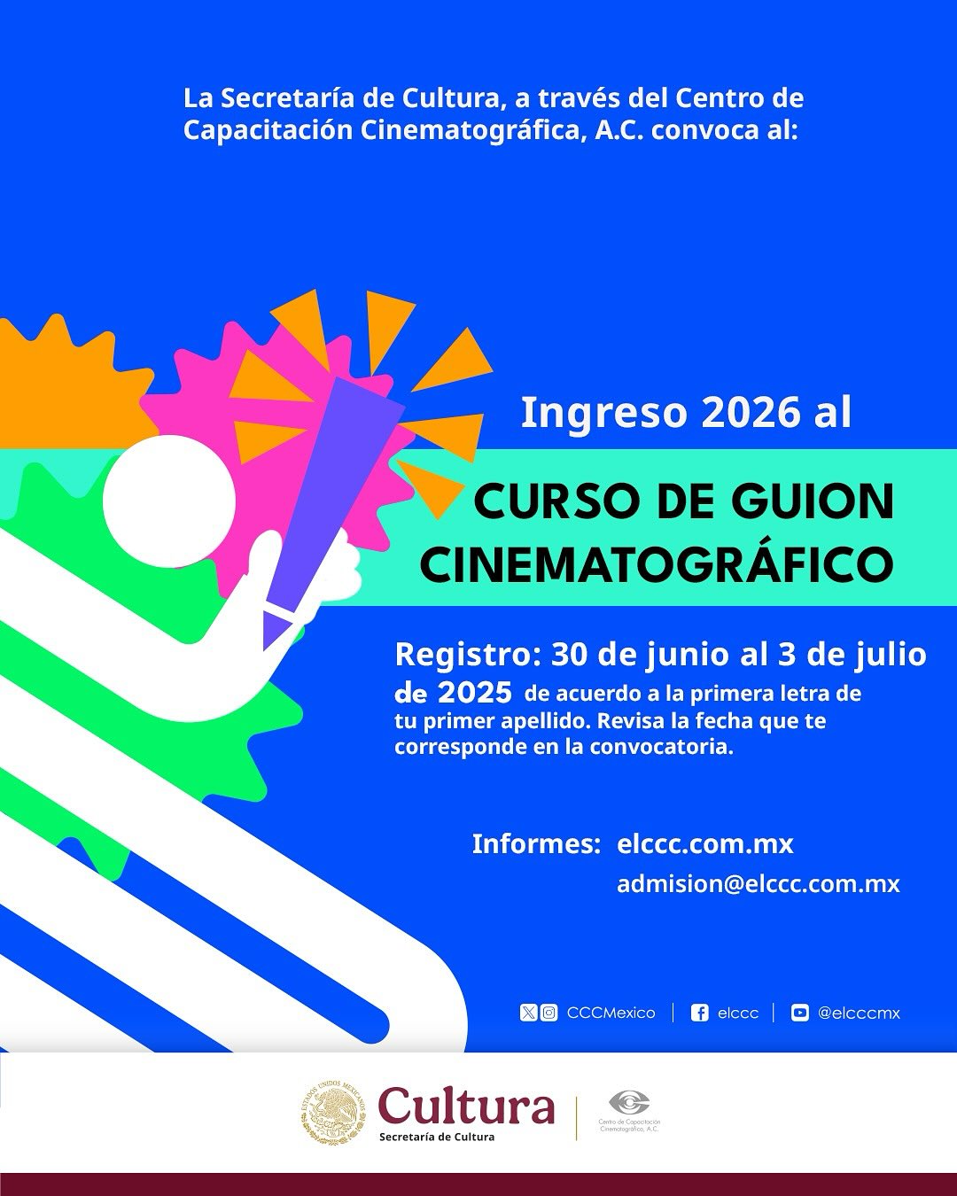 “Curso de Guión Cinematográfico”