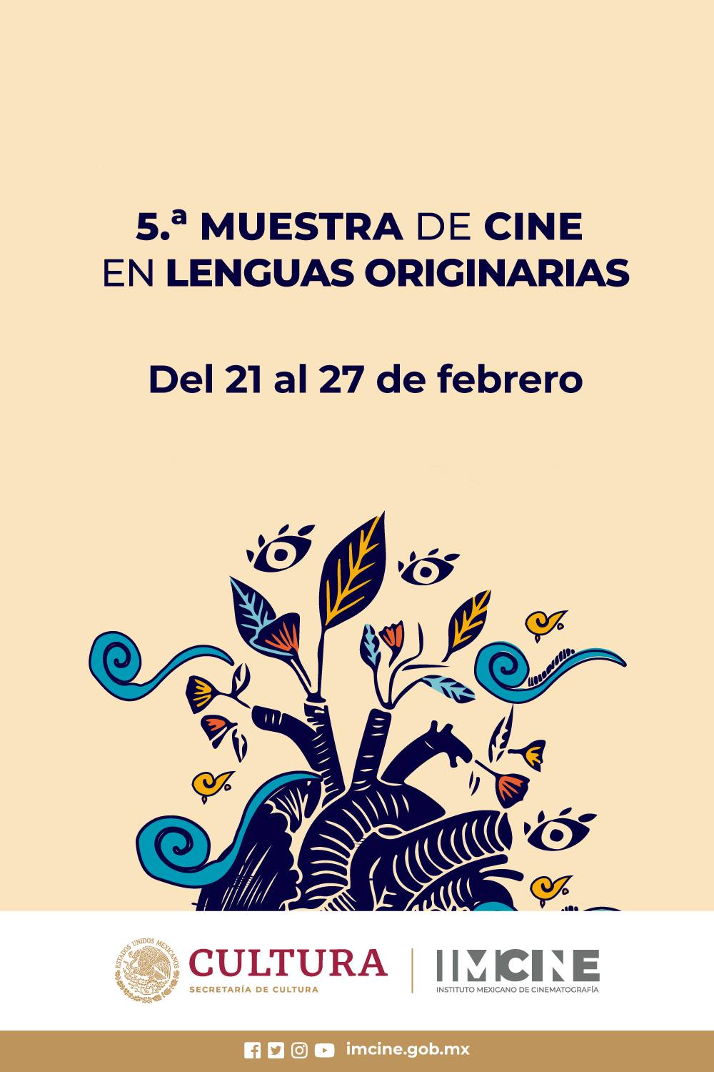 Inician las proyecciones de la "5a Muestra de Cine en Lenguas Originarias" del IMCINE
