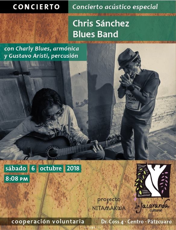 Presentación de Chris Sánchez Blues Band