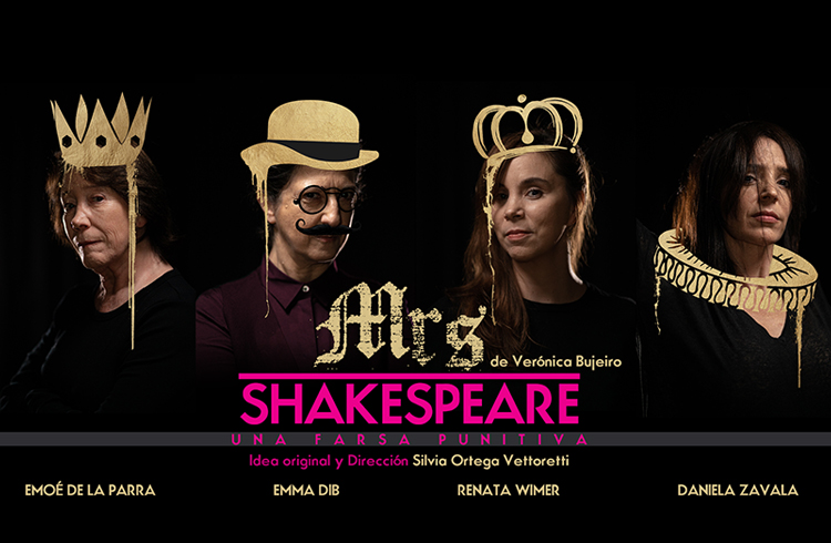 Mrs. Shakespeare se estrena el viernes 4 de noviembre en La Teatrería