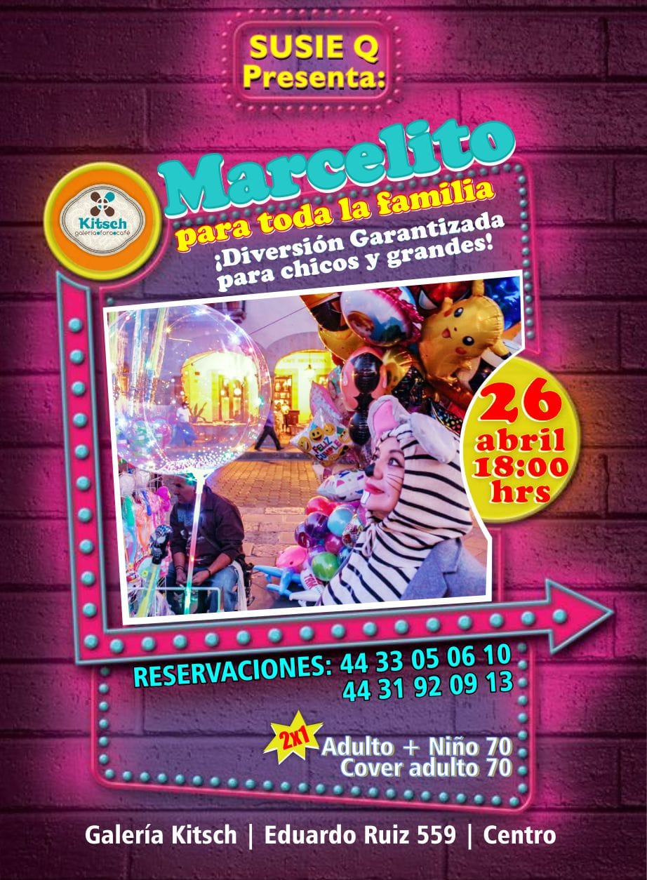 Presentación de Marcelito: show de stand-up y teatro