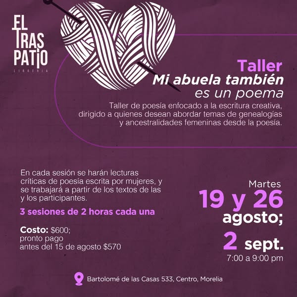 “Mi abuela también es un poema”
