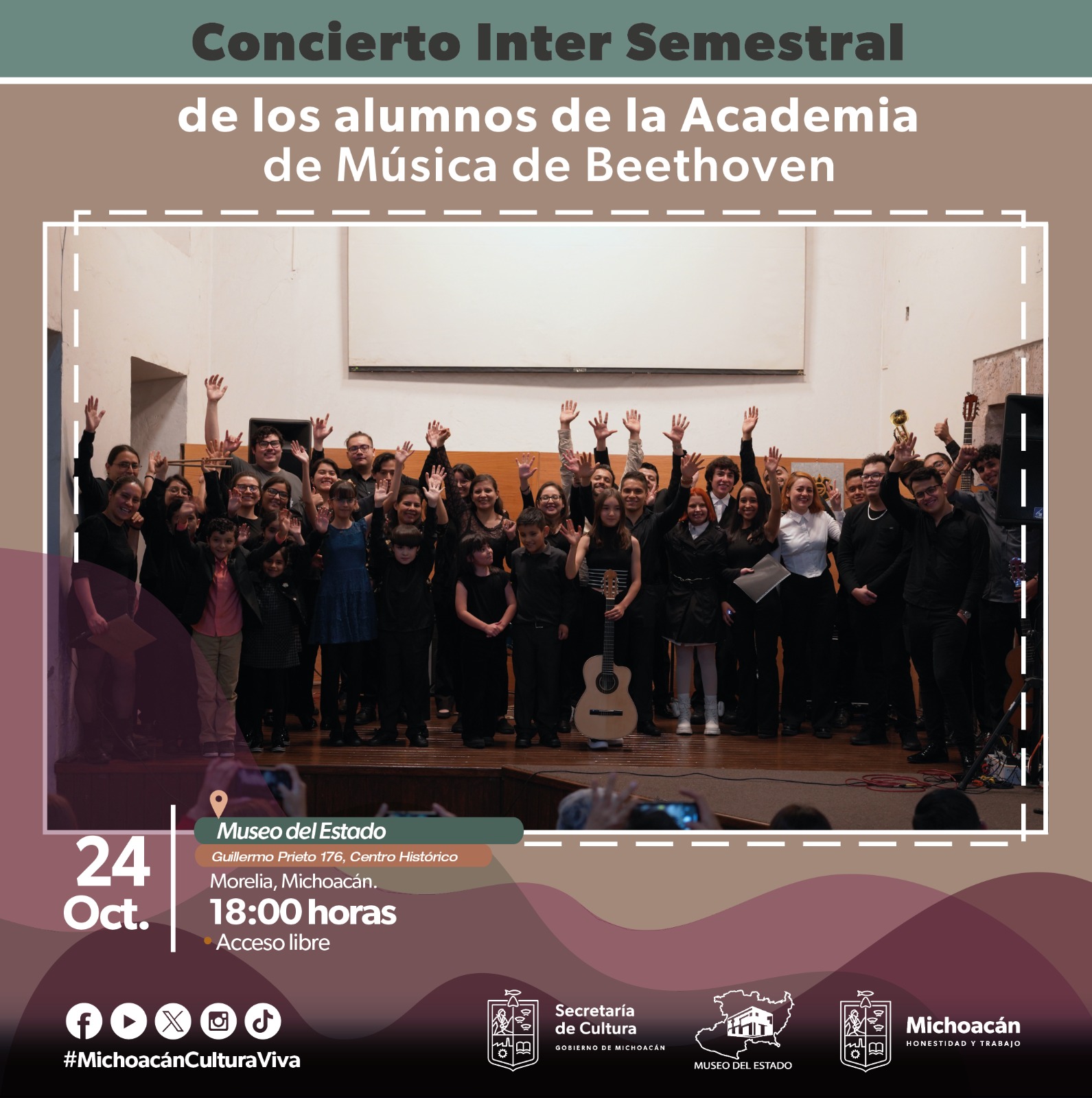 Ven al concierto de la Academia Música Beethoven