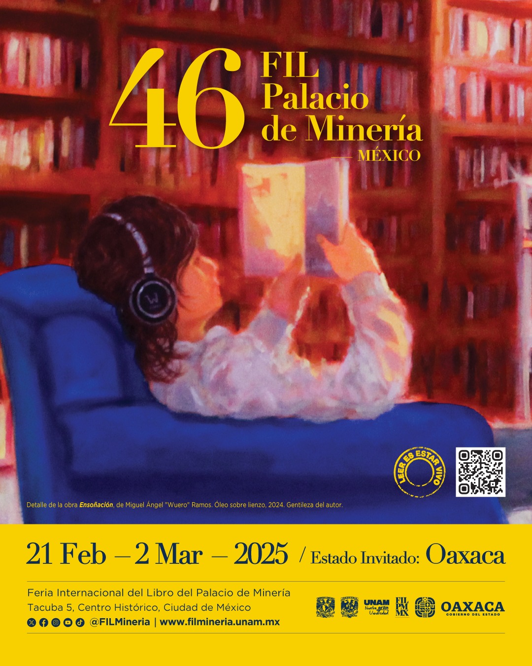 Se acerca la 46ª Feria Internacional del Libro en el Palacio de Minería en CDMX