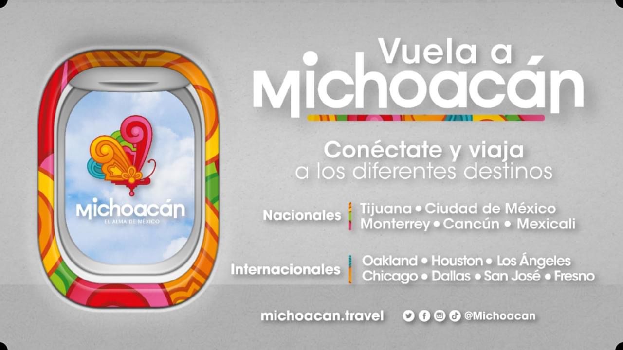 Michoacán recupera la confianza de los viajeros: Sectur