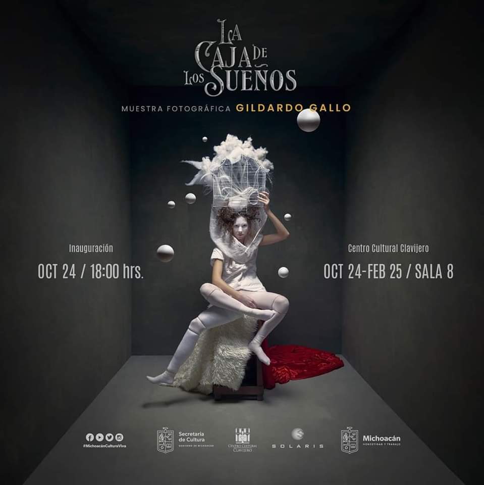 Clavijero abrió expo "La caja de los sueños" de Gildardo Gallo