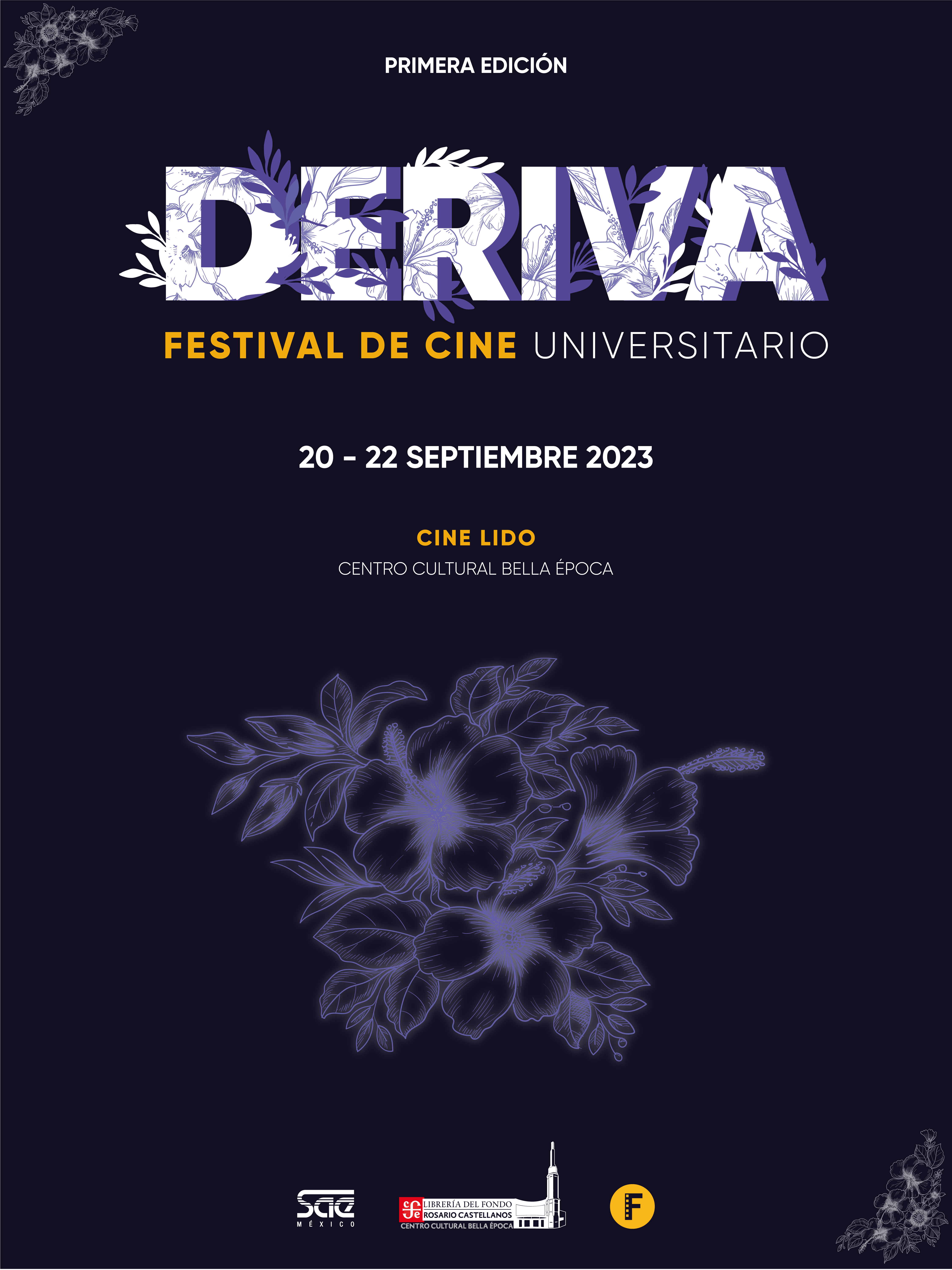 Todo listo para DERIVA, el Primer Festival de Cine Universitario de SAE Institute México