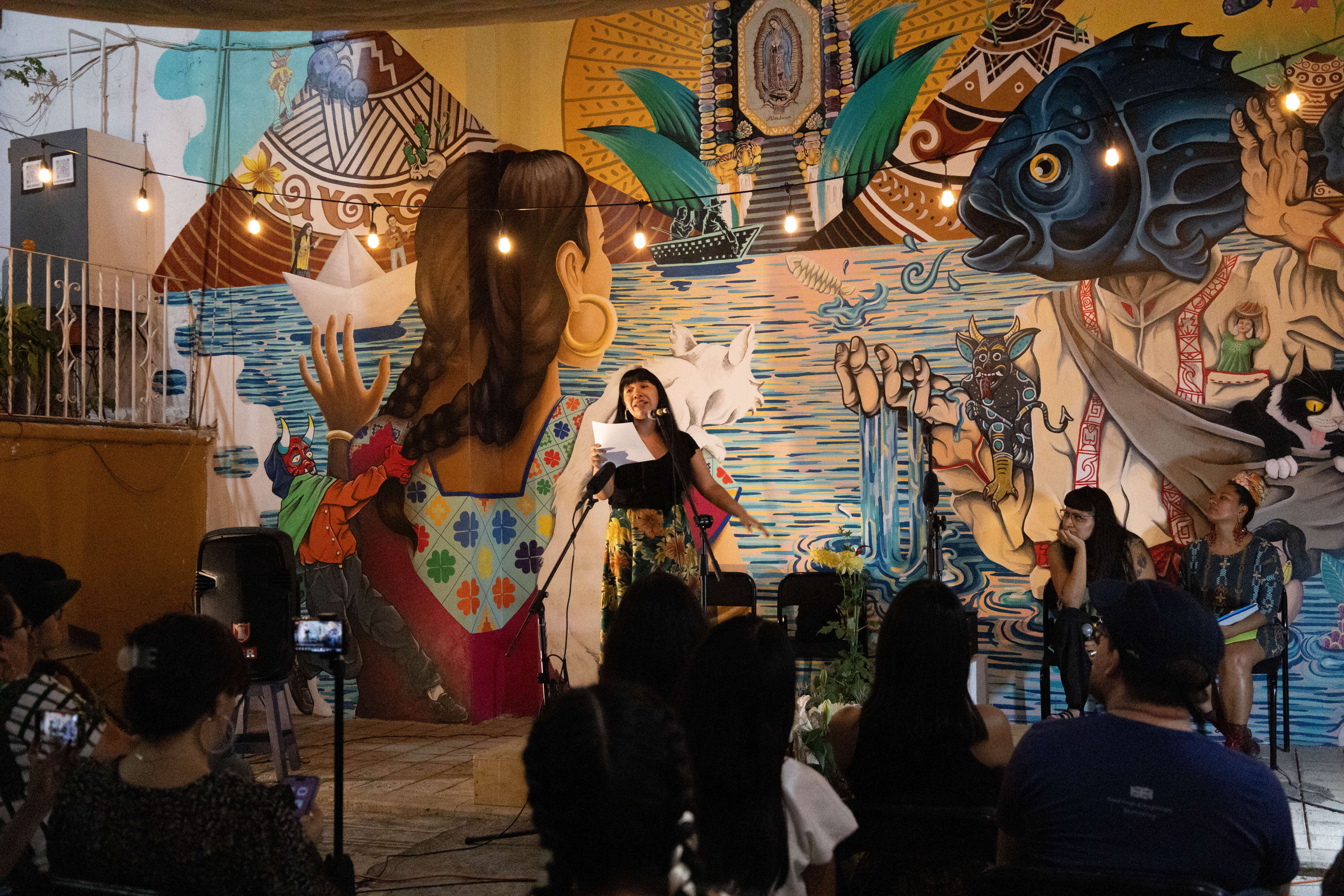 Último día de actividades del Encuentro “Originaria: Mujeres que escriben fuera de la hegemonía”, en Pátzcuaro