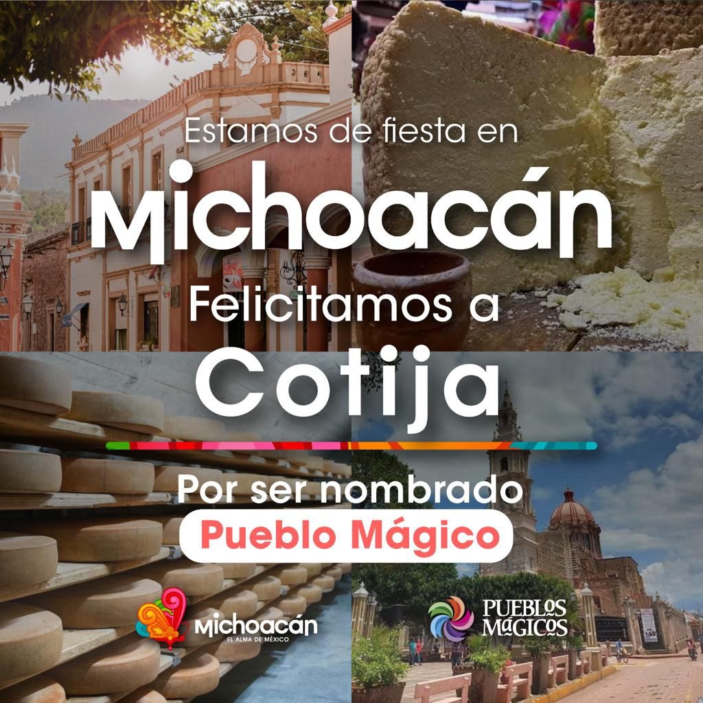 Nombran a Cotija como Pueblo Mágico de Michoacán