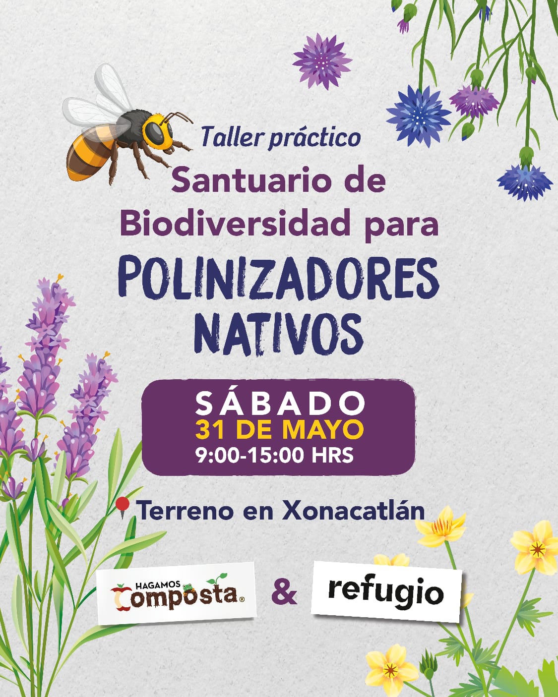 “Santuario de Biodiversidad para Polinizadores Nativos”