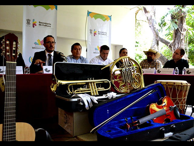 Anuncia Gobierno de Michoacán habilitación de 13 Escuelas de Música Tradicional