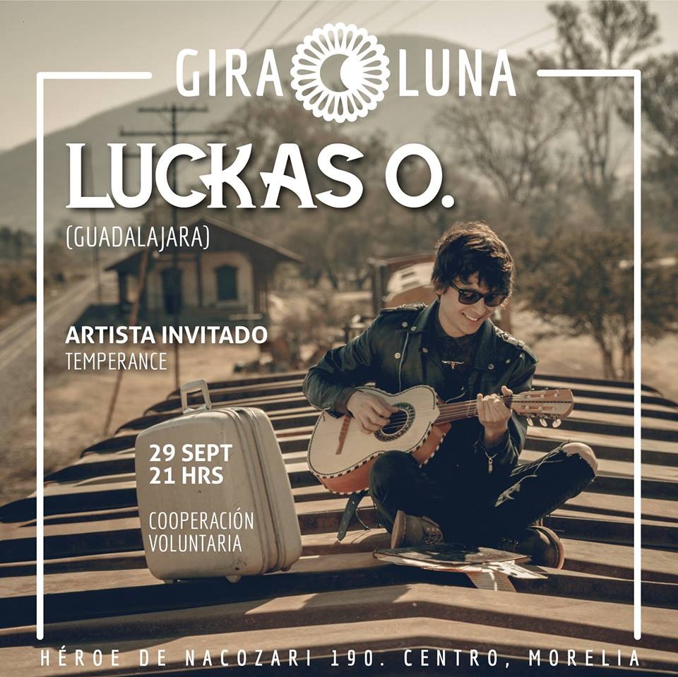 Presentación de Luckas O. en Giraluna