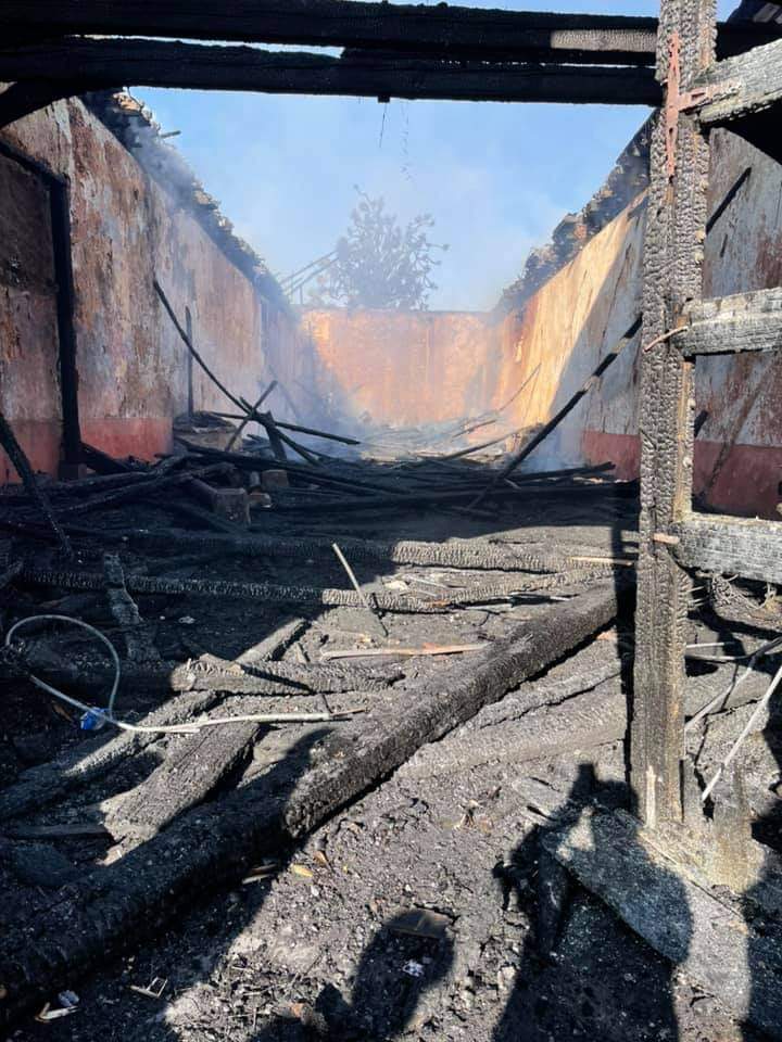 Cultura federal evalúa daños por el incendio en capilla de Nurío, Michoacán