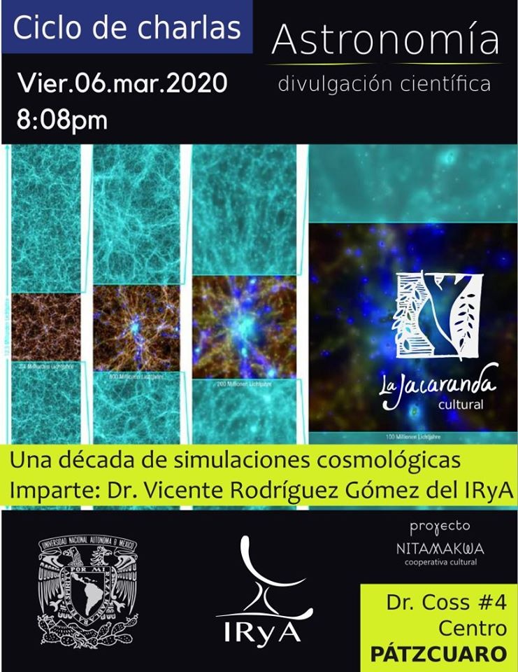 Continúa el “Ciclo de Charlas de Astronomía 2020”