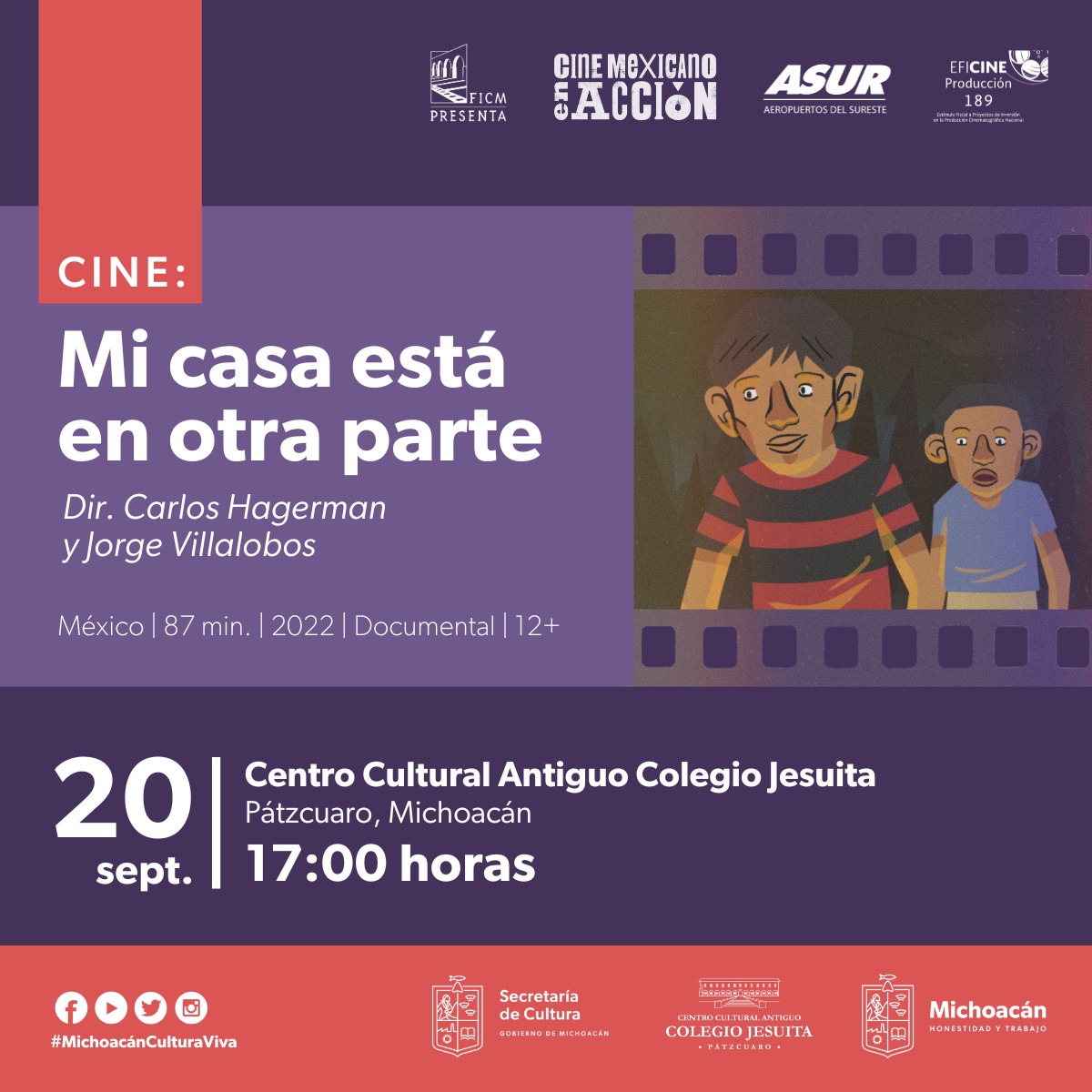 Se proyectarán documentales animados en Pátzcuaro