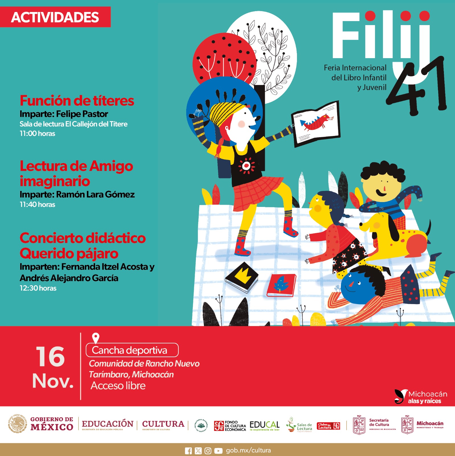 Secum anuncia Feria del Libro Infantil y Juvenil; llegará a 6 municipios