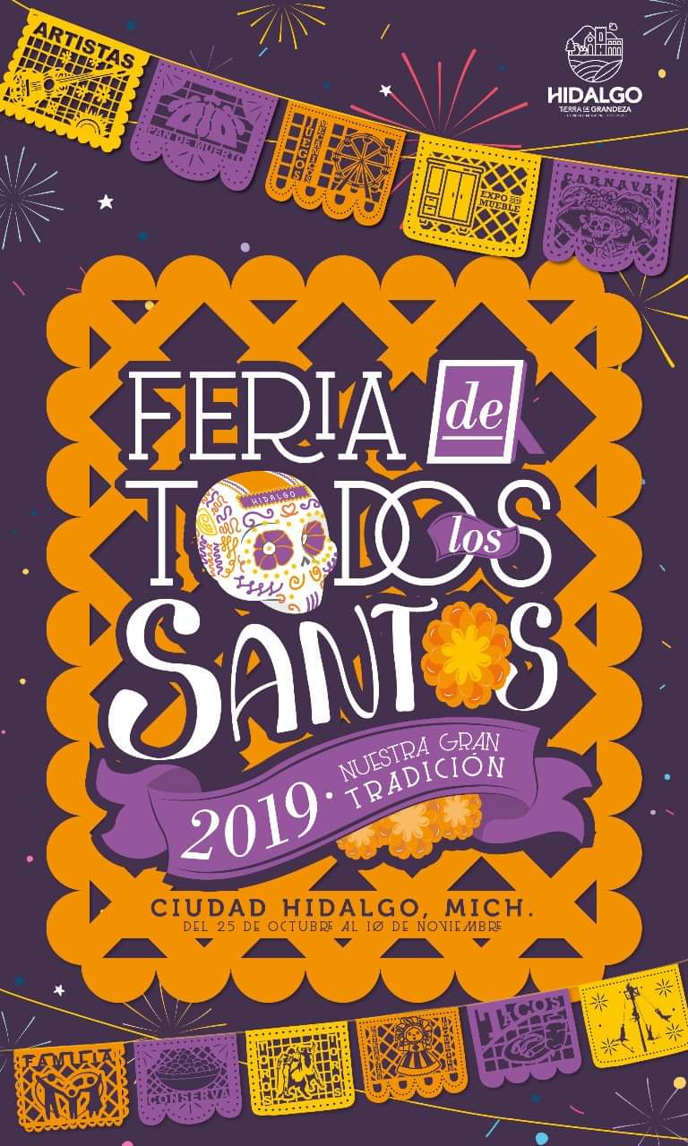 Todo listo para disfrutar de la Feria de Todos los Santos 2019