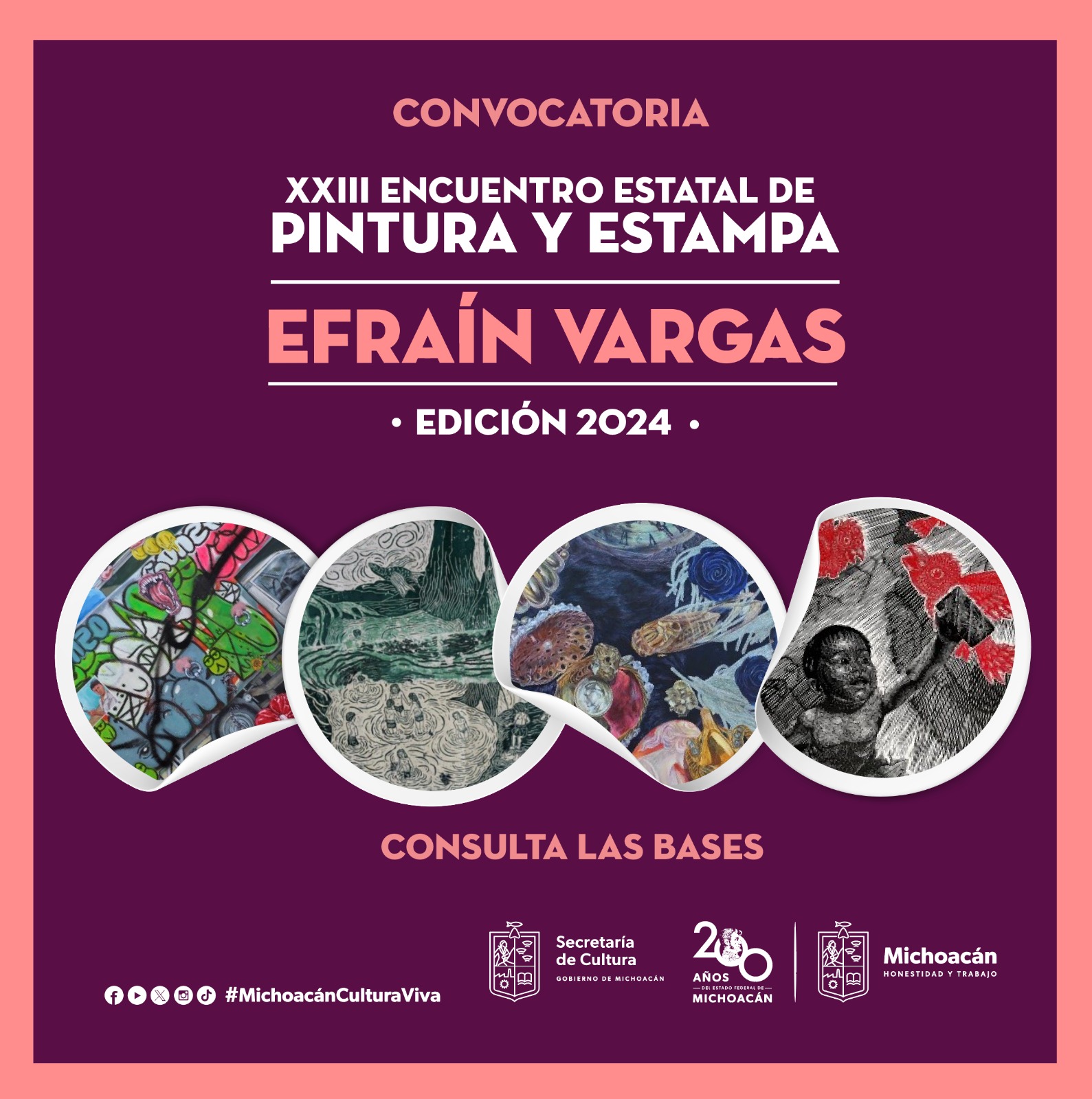 Jueves, último día de la convocatoria de pintura y estampa Efraín Vargas: Secum