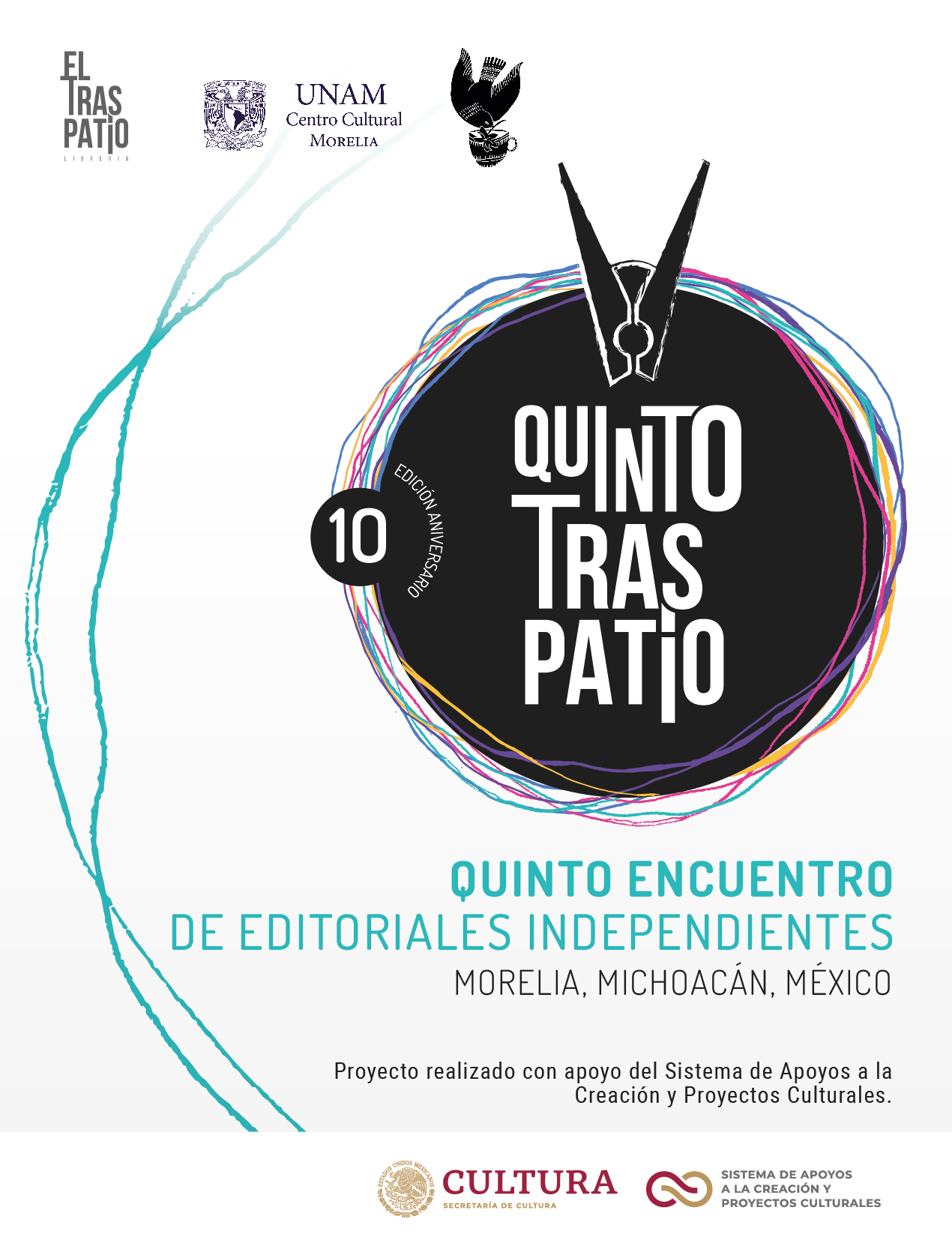 Todo listo para la inauguración del V Encuentro de editores y editoriales independientes. “El Traspatio: Lo que sucede detrás del libro”, en Morelia
