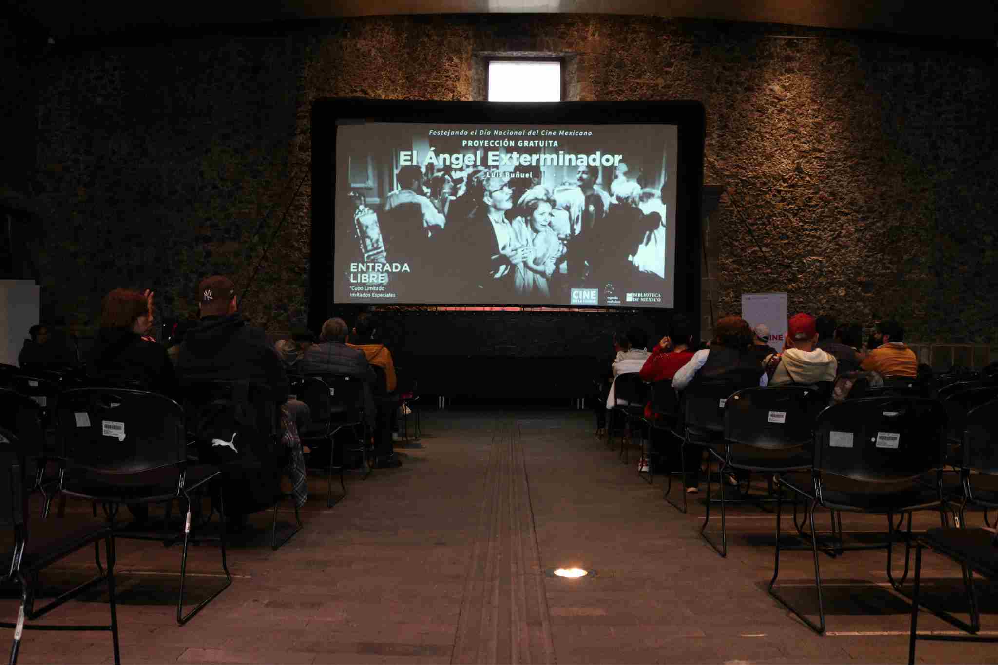 PROCINECDMX  celebra el "Día Nacional del Cine Mexicano" con proyección  de "El Ángel Exterminador" en la Biblioteca México