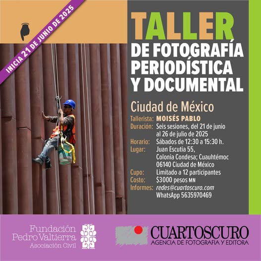 “Taller de Fotografía Periodística y Documental"