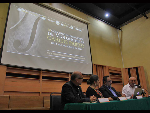 Presenta Concurso Internacional de Violonchelo Carlos Prieto su novena edición