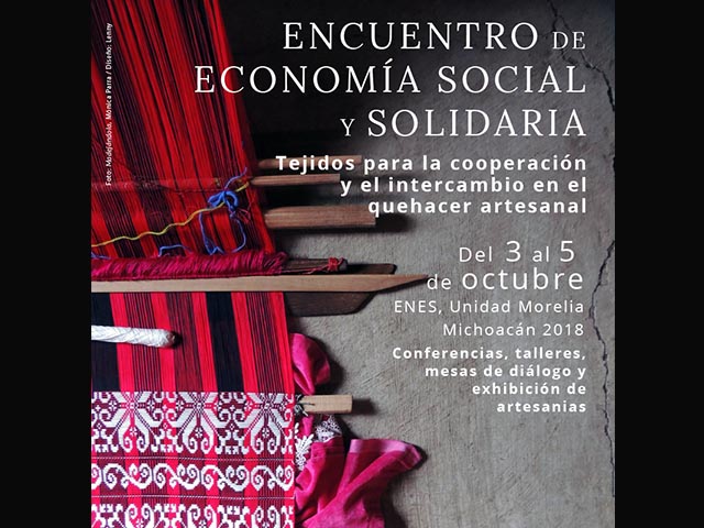 Viene el primer encuentro de economía social y solidaria “Tejidos para la cooperación y el intercambio en el quehacer artesanal”