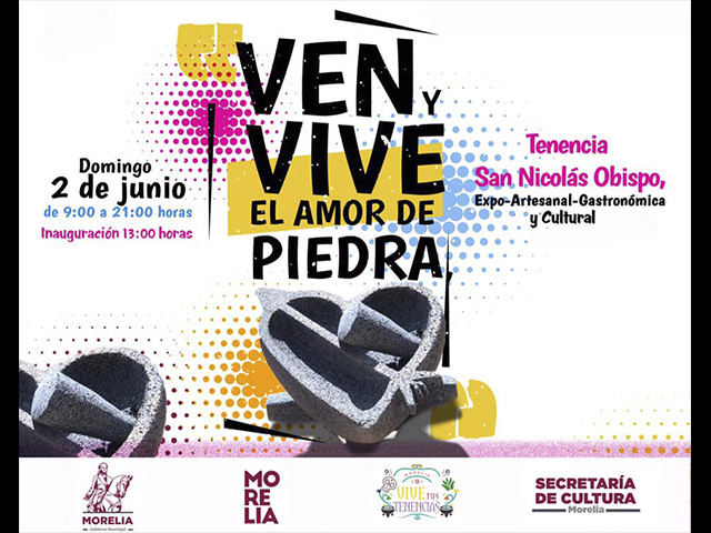 SeCultura invita a la Expo "Ven y Vive el Amor de Piedra" de San Nicolás Obispo