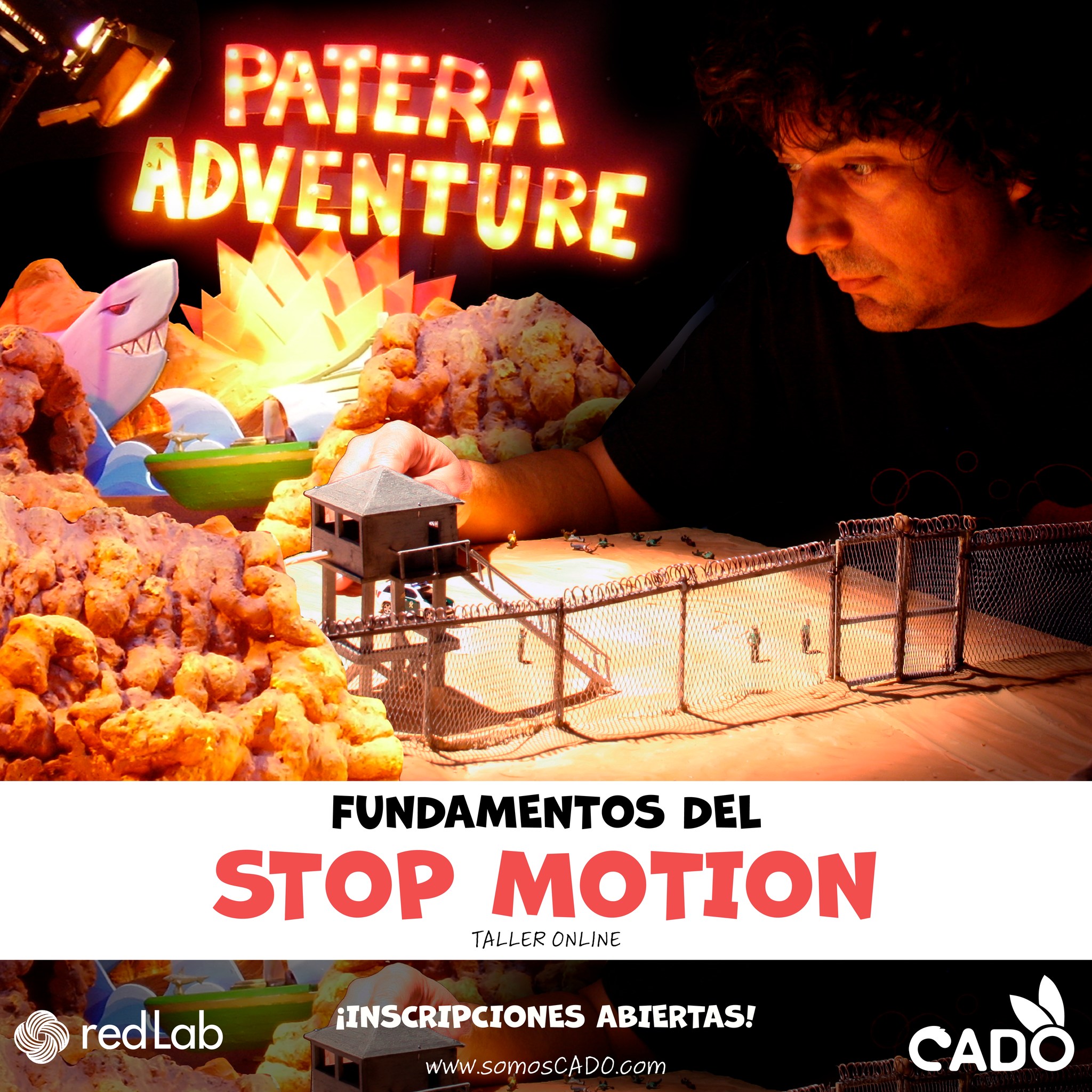Comunidad educativa “CADO” impartirá taller online sobre animación Stop Motion