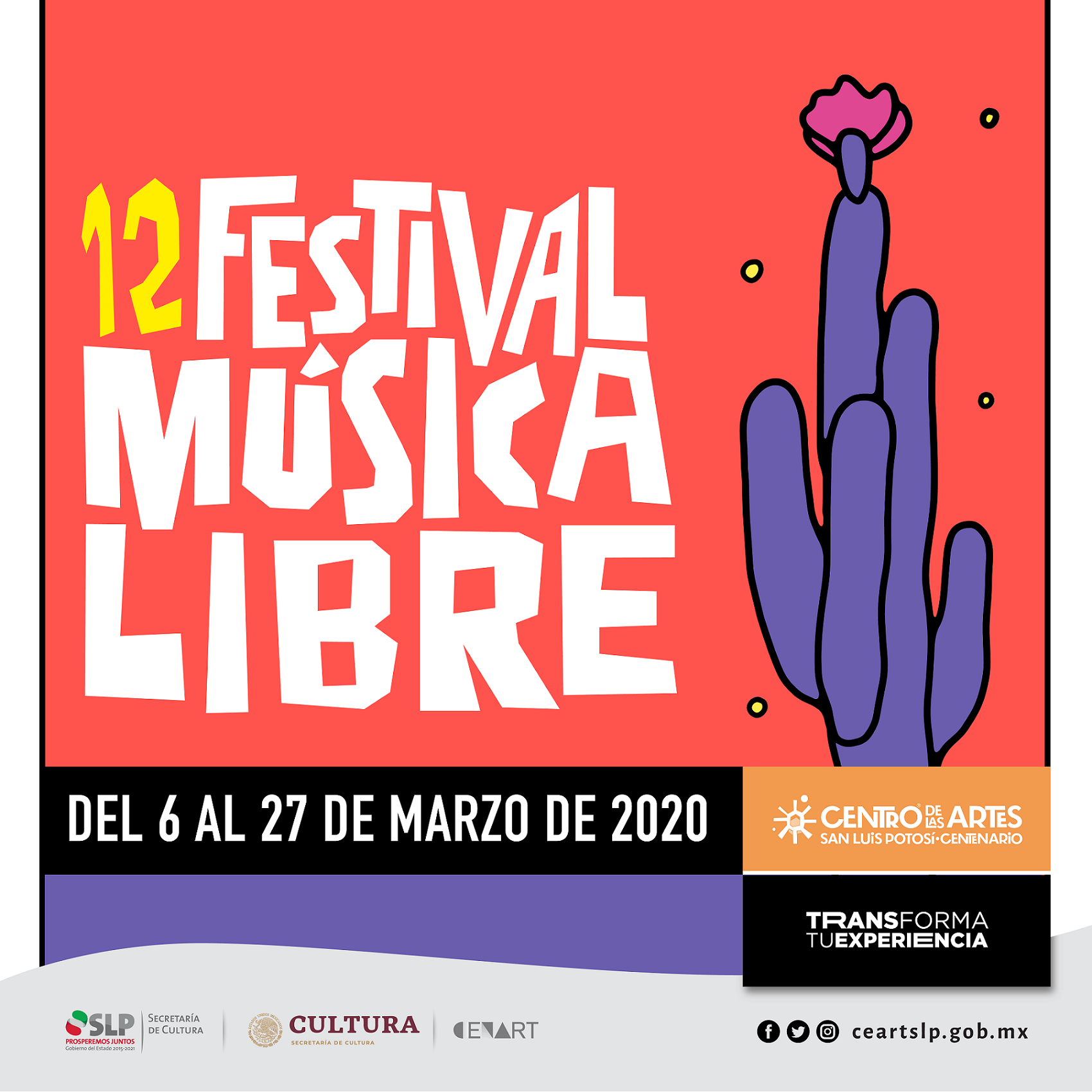12° Festival de Música Libre de San Luis Potosí reúne a artistas locales, nacionales e internacionales