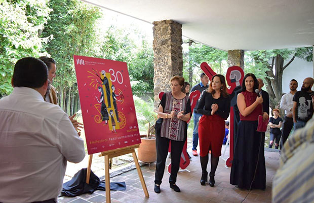 Una evocación a la celebración y a la vida misma, es lo que transmite la imagen del 30 Festival de Música de Morelia Miguel Bernal Jiménez