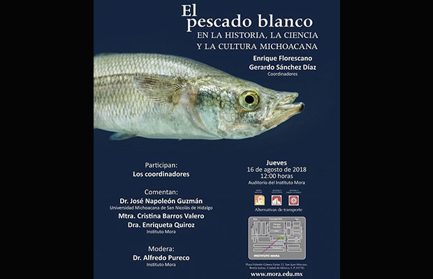 Presentarán libro sobre el pescado blanco michoacano en la Ciudad de México
